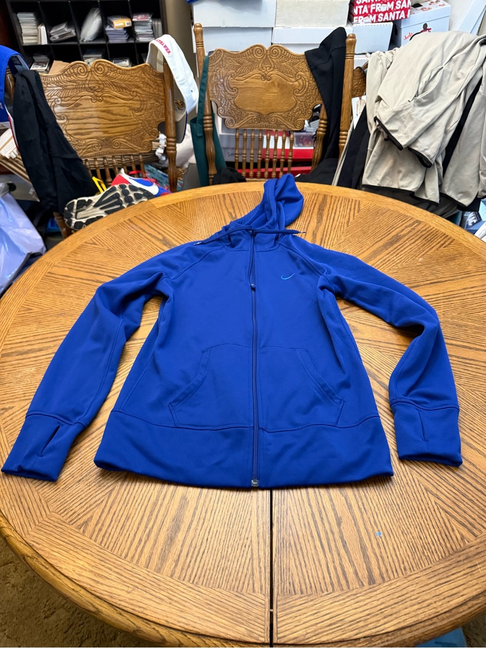 Nike Women’s Royal Blue Full-Zip Hoodie Jacket